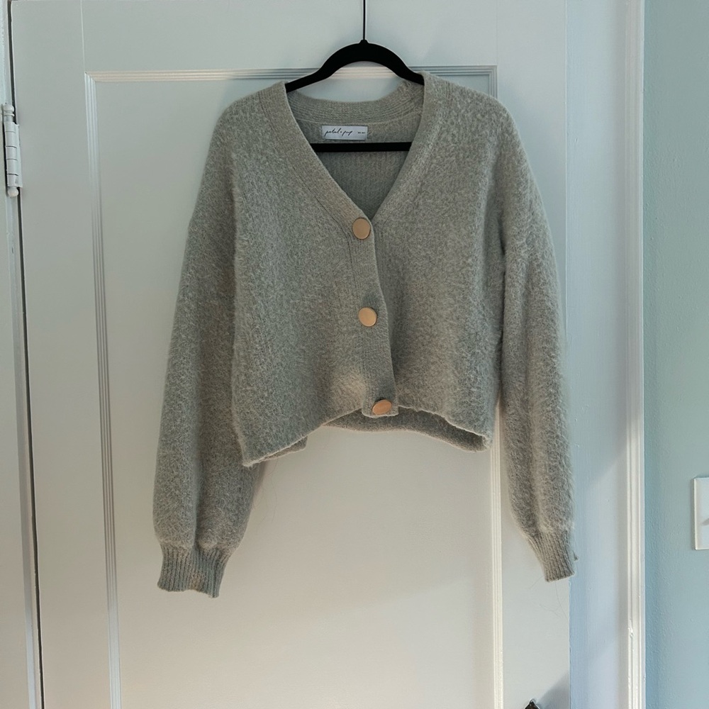 Petal & Pup Cream Knit Sweater